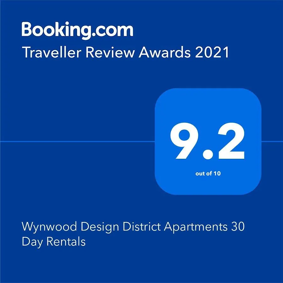 Appartement Wynwood Design District 30 Day Miami