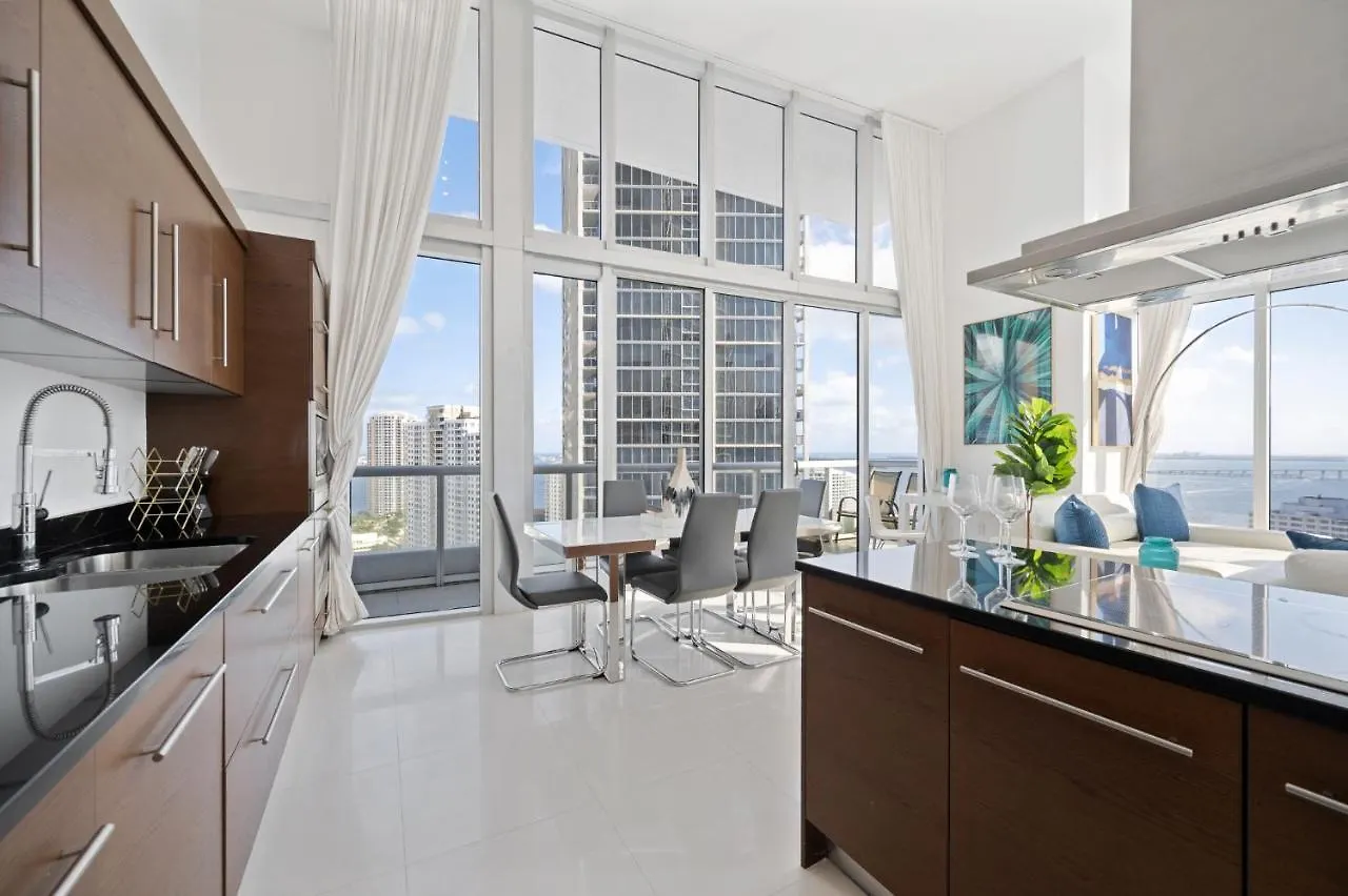 Iconic Luxurious High Ceilings Unit Brickell W Appartement Miami