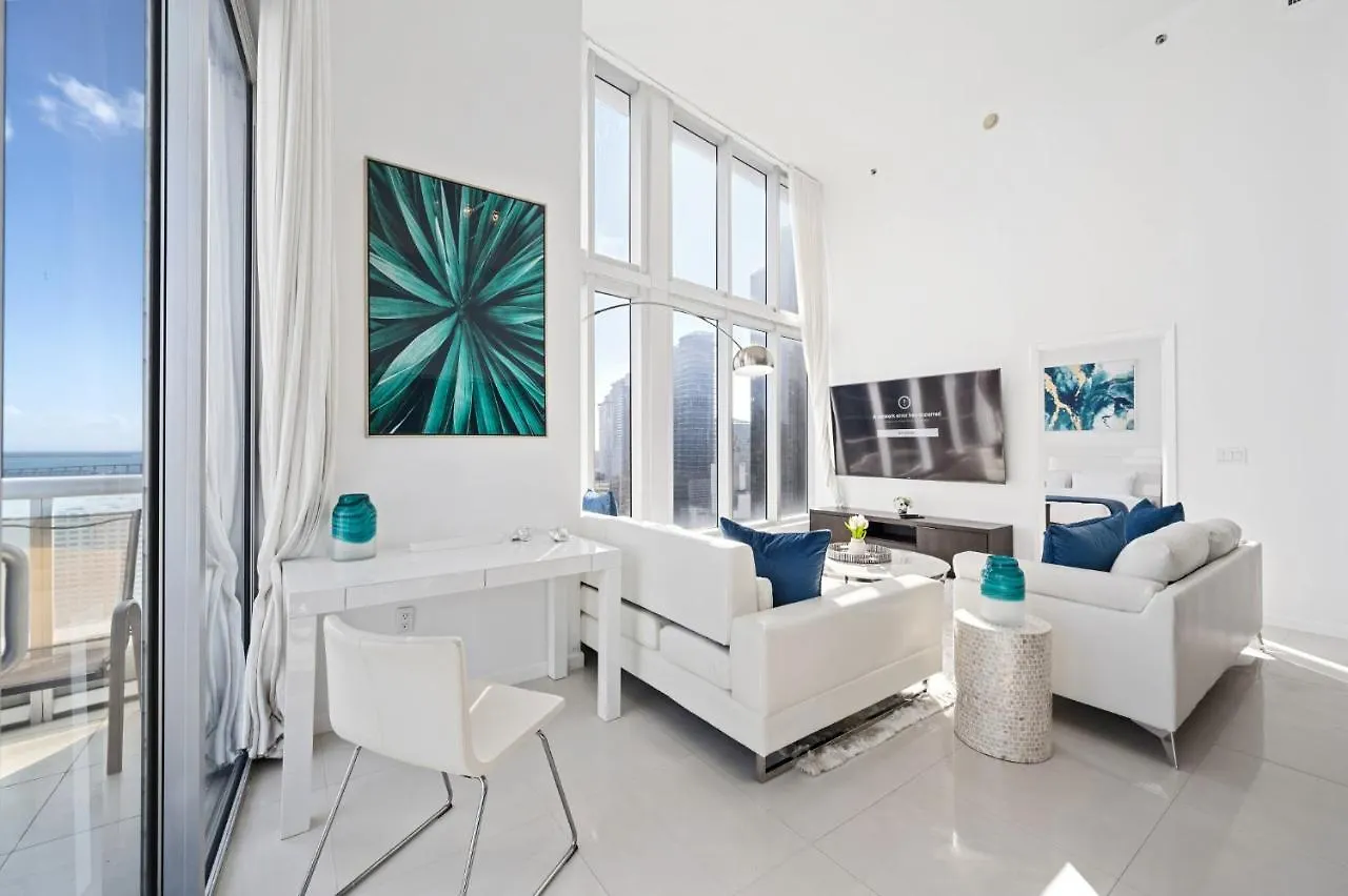 Iconic Luxurious High Ceilings Unit Brickell W Appartement *