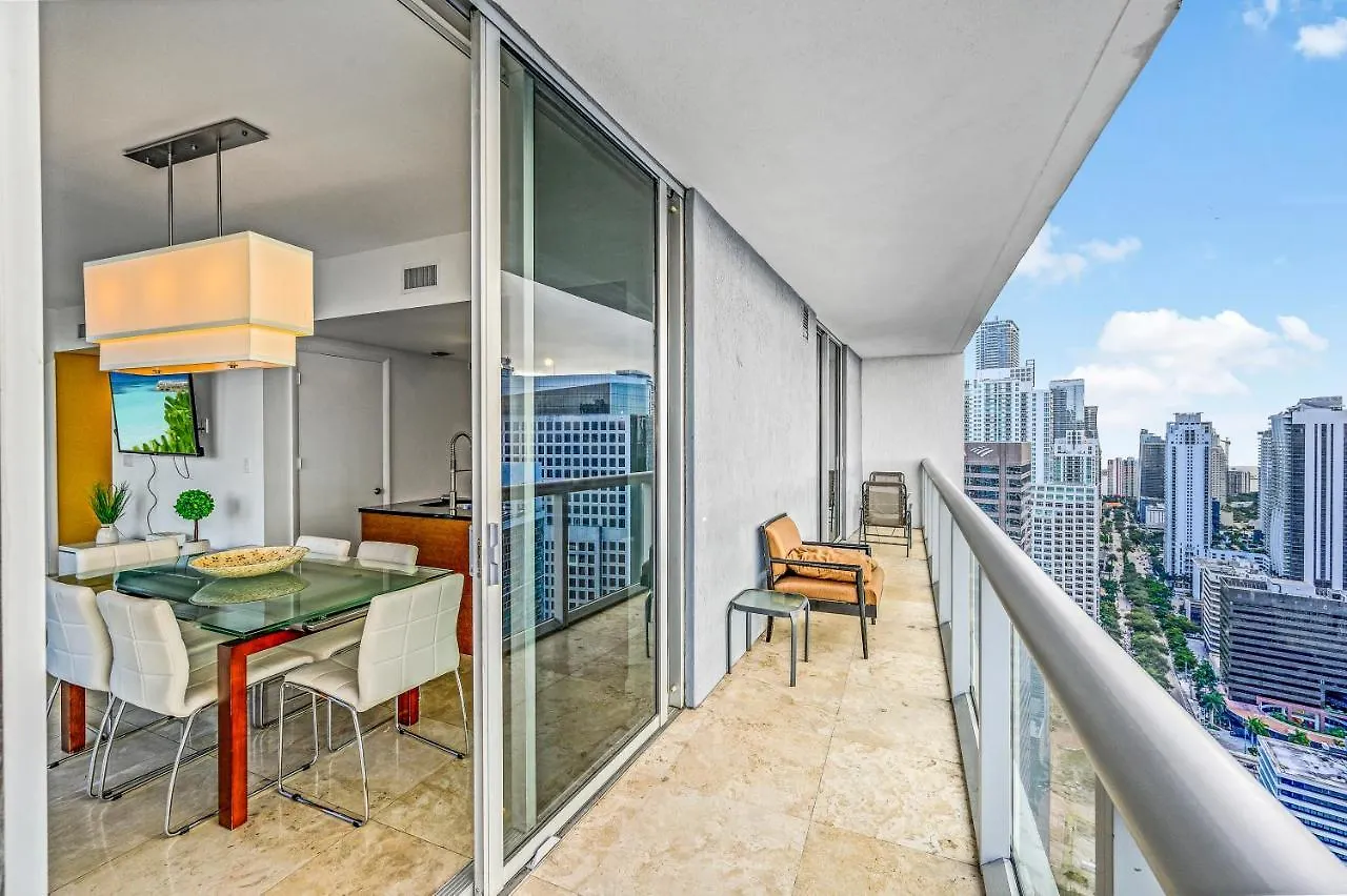 High Rise Luxury Ocean Corner Unit 2/2 - Icon Brickell شقة *