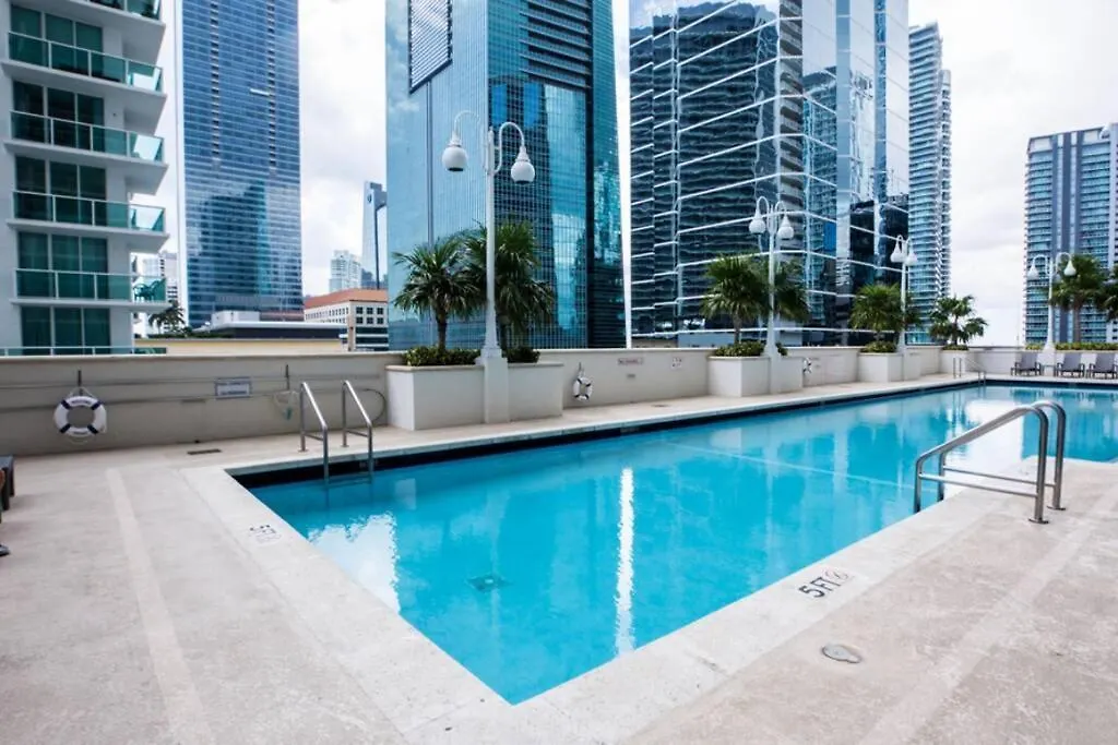 Daire Luxury & Huge At Brickell, Free Parking, 6 Guests Miami