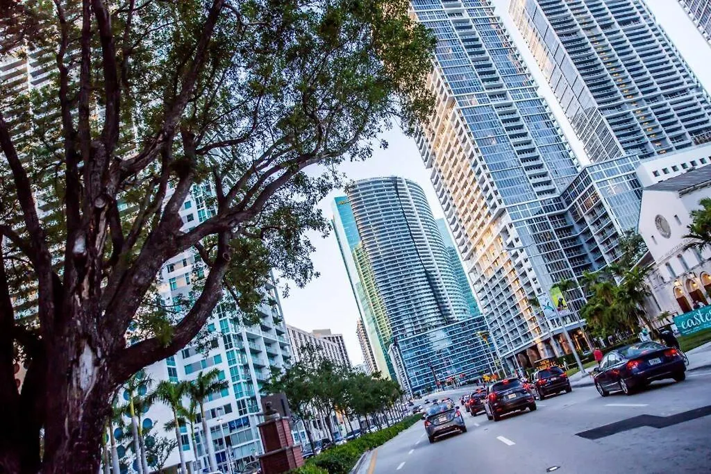 Apartment 4br With Bay View At Brickell, Free Parking Miami