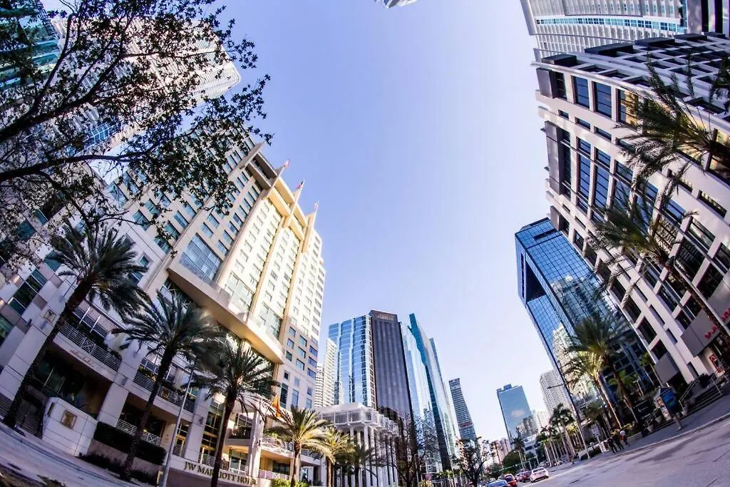 4br With Bay View At Brickell, Free Parking Apartment