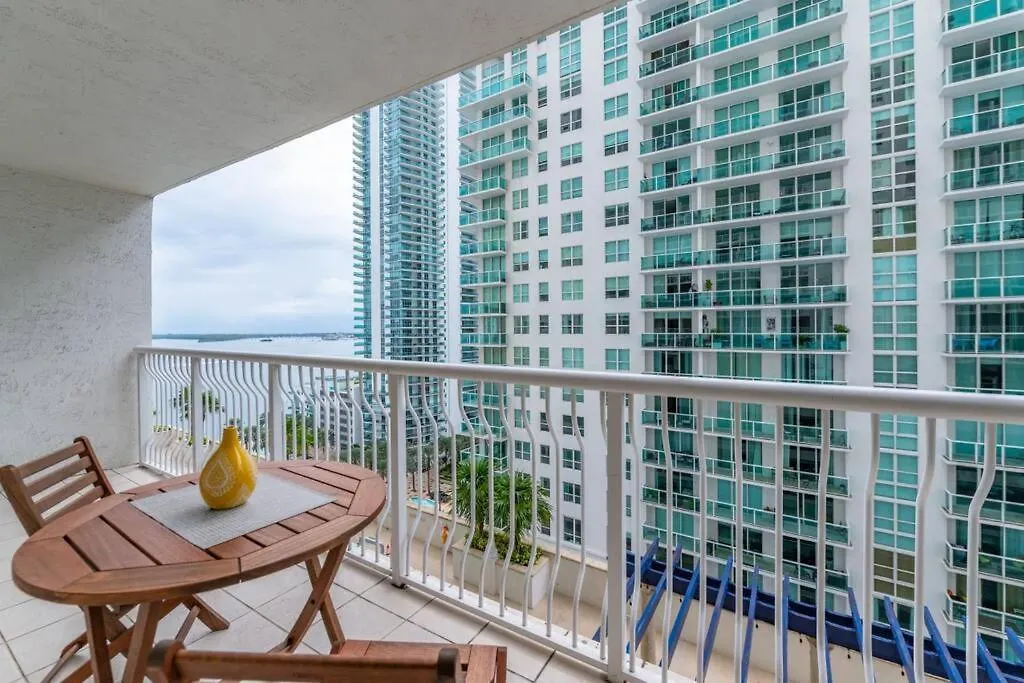 4br With Bay View At Brickell, Free Parking Apartment Miami