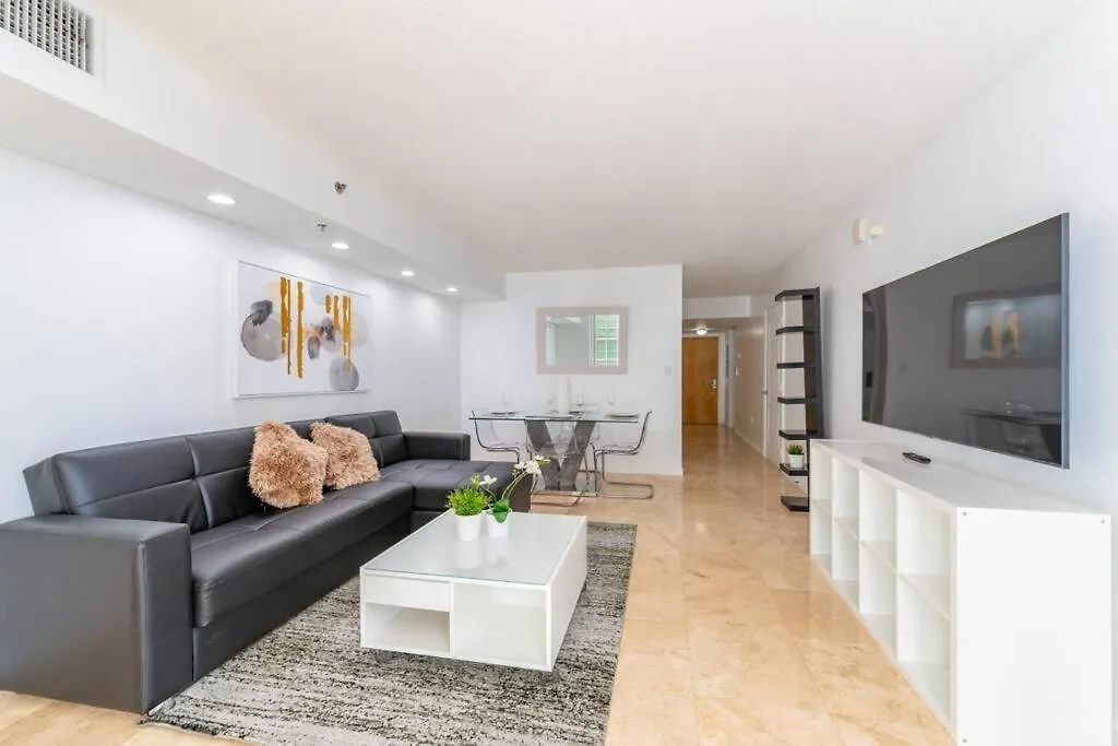 4br With Bay View At Brickell, Free Parking