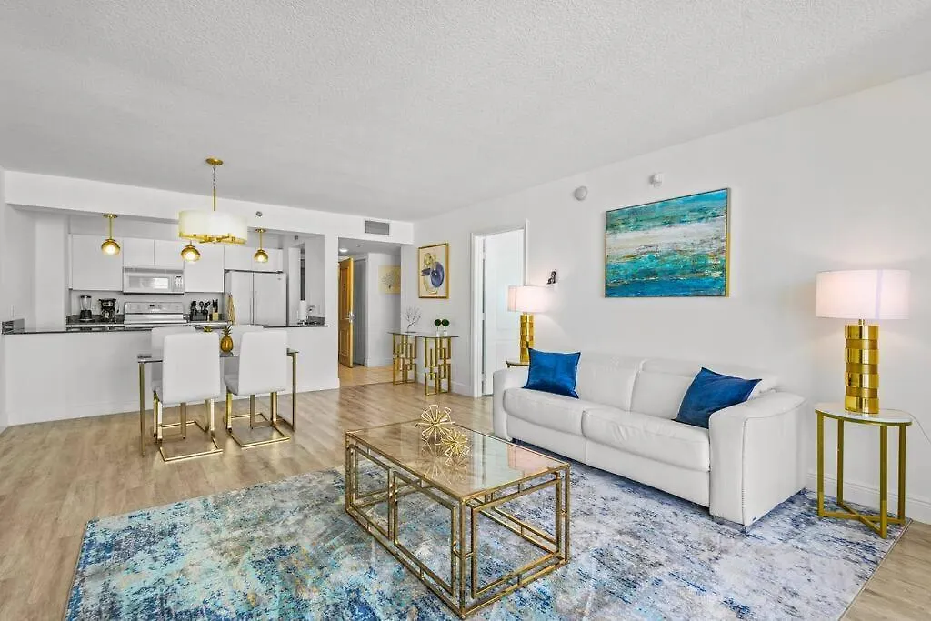 아파트 High Floor Unit Located In Brickell - Free Parking *