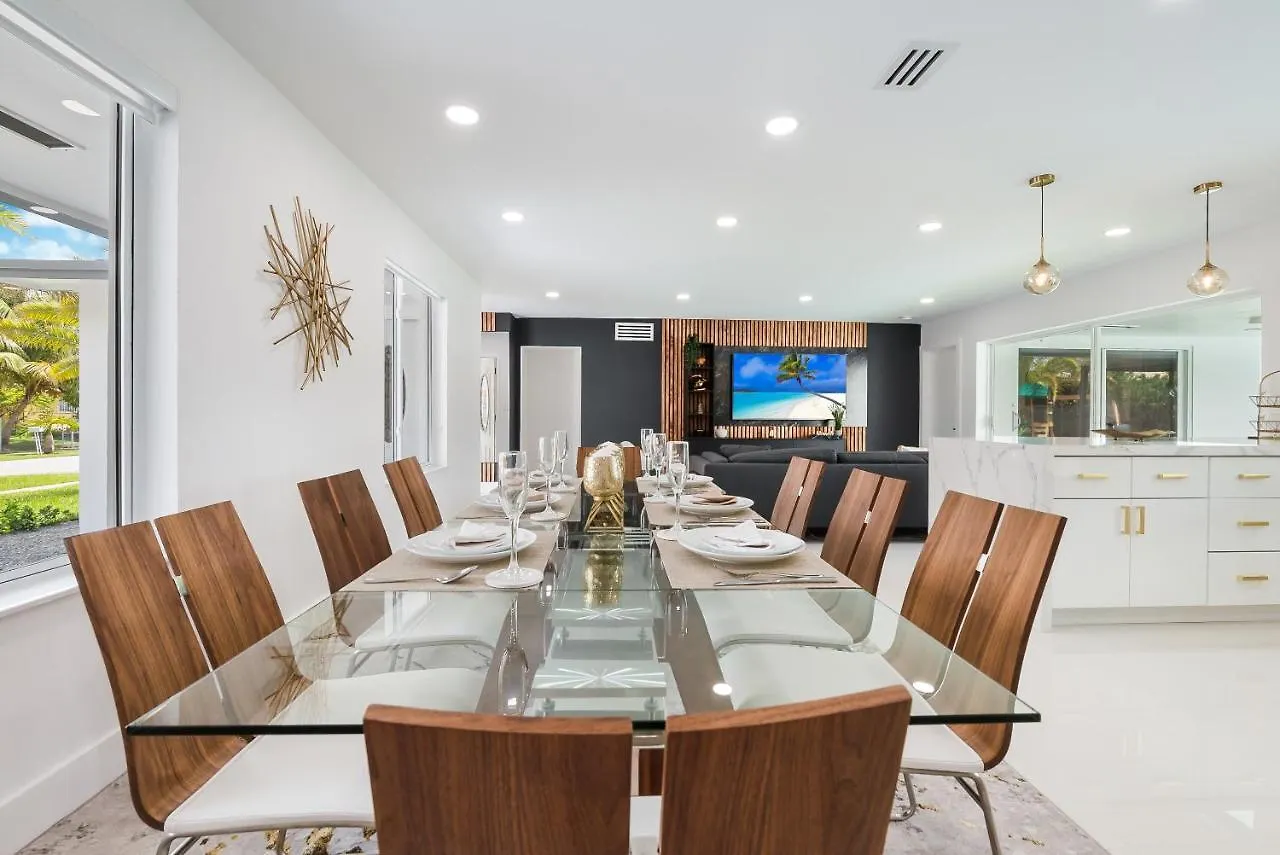 Stunning 5Br Heated Pool, Beach Access & Games L06 度假居 *