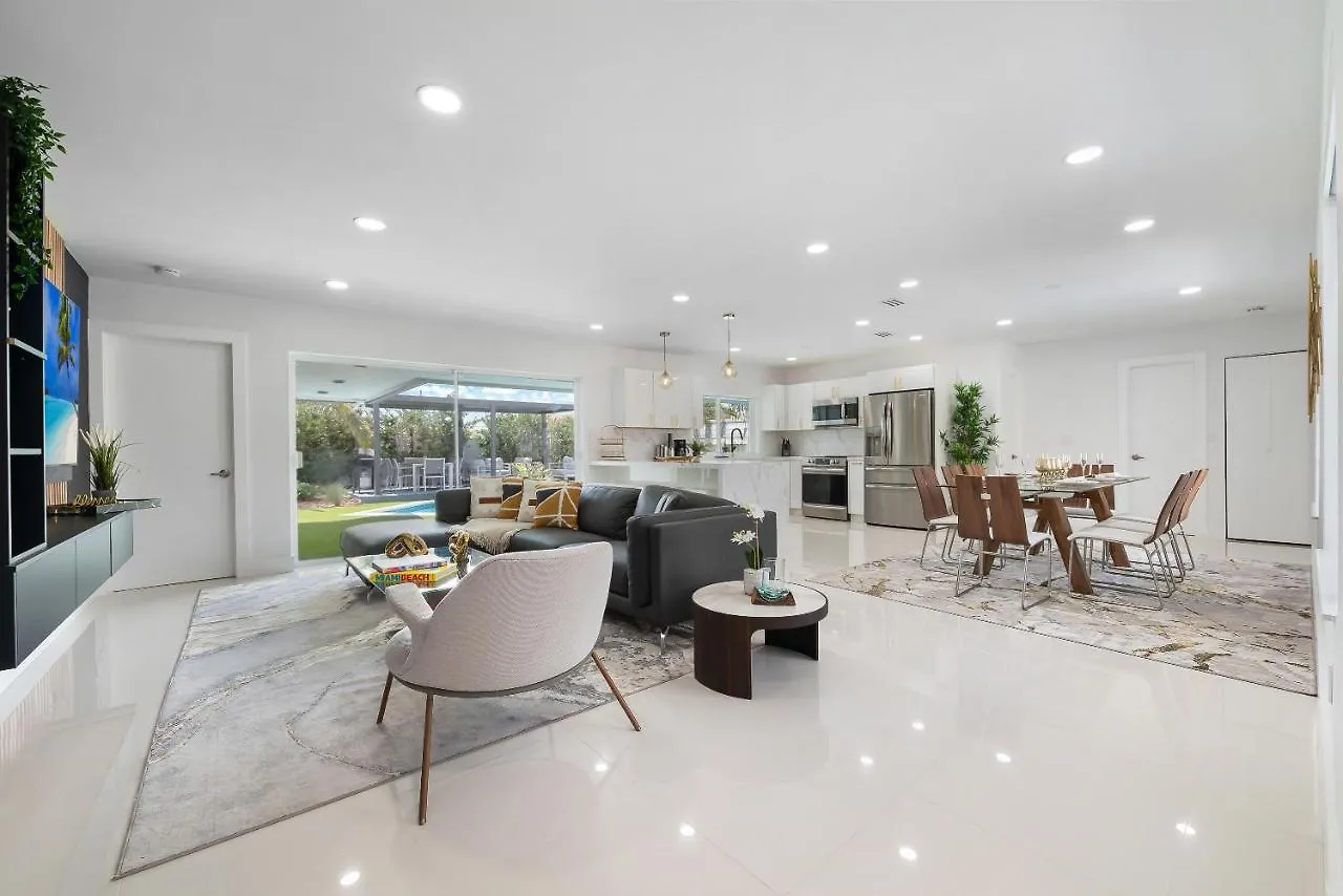 度假居 Stunning 5Br Heated Pool, Beach Access & Games L06 *