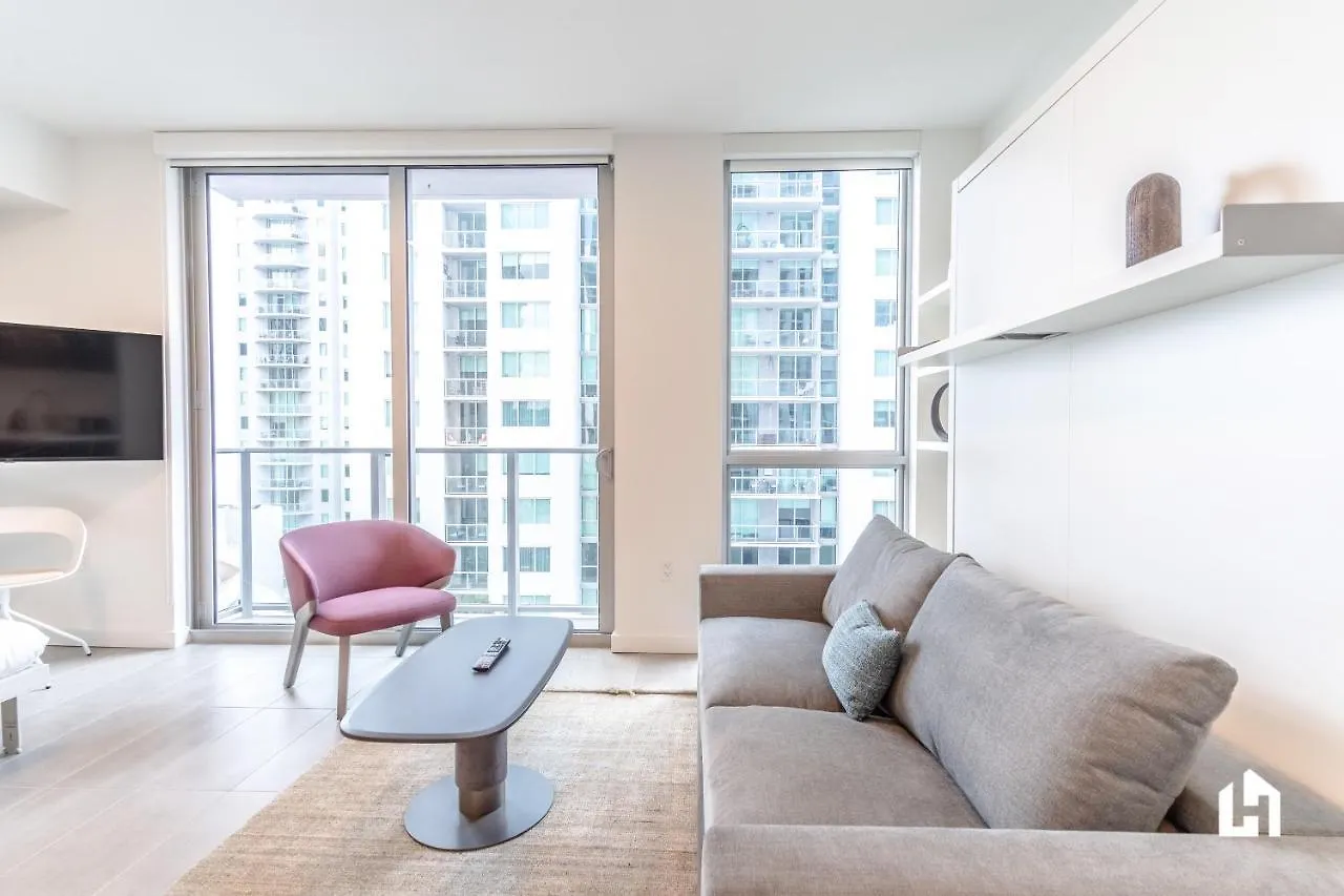 Appartement Unique Dt Apts With Amenities Like Pool, Gym, Restaurants & Cowork Lounge By Luahost Miami