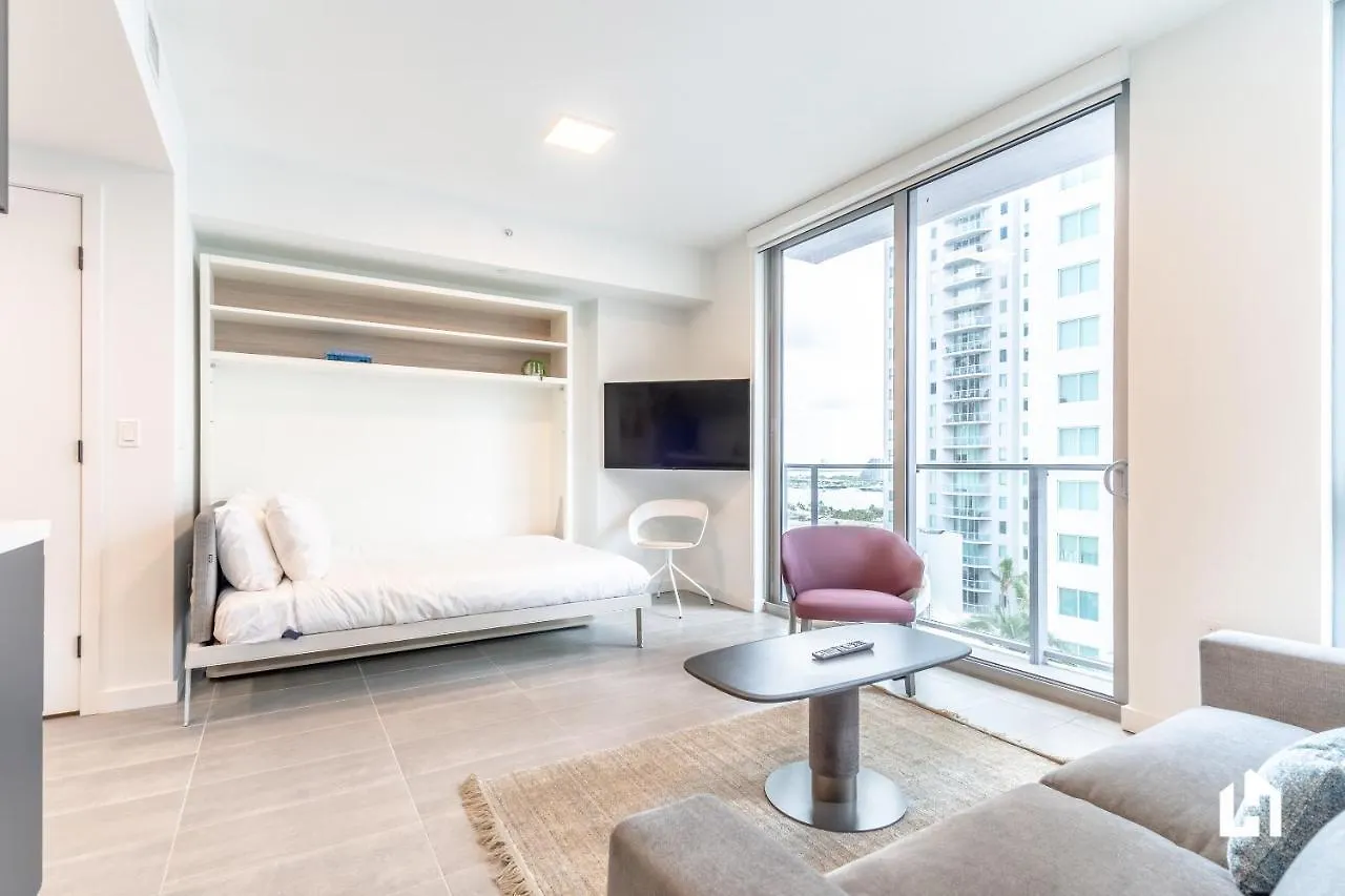 Unique Dt Apts With Amenities Like Pool, Gym, Restaurants & Cowork Lounge By Luahost Appartement Miami