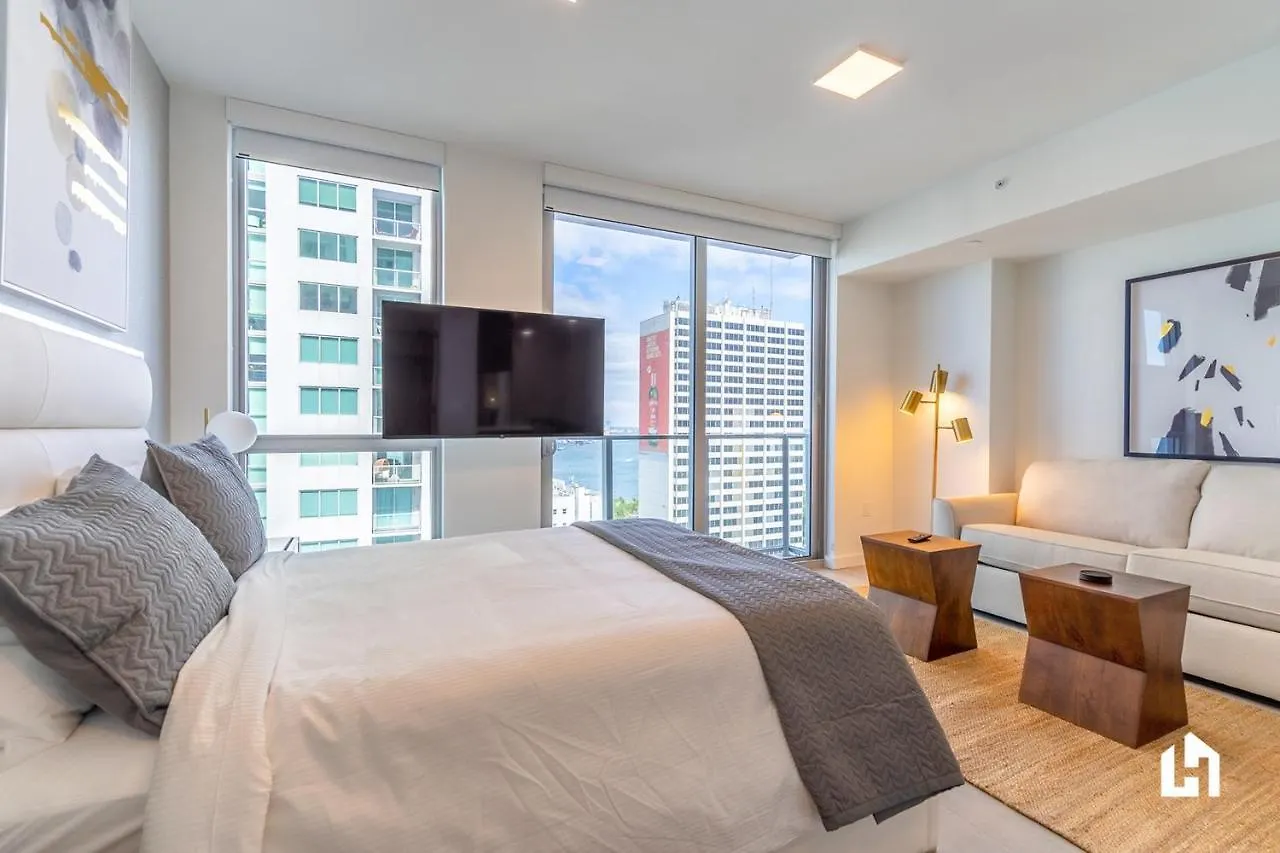 Appartement Unique Dt Apts With Amenities Like Pool, Gym, Restaurants & Cowork Lounge By Luahost Miami