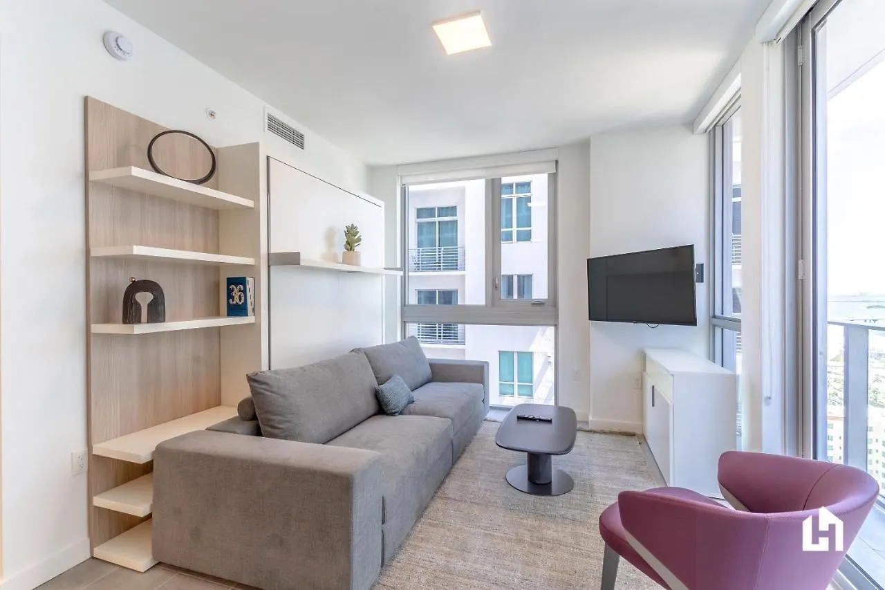 Unique Dt Apts With Amenities Like Pool, Gym, Restaurants & Cowork Lounge By Luahost Appartement Miami