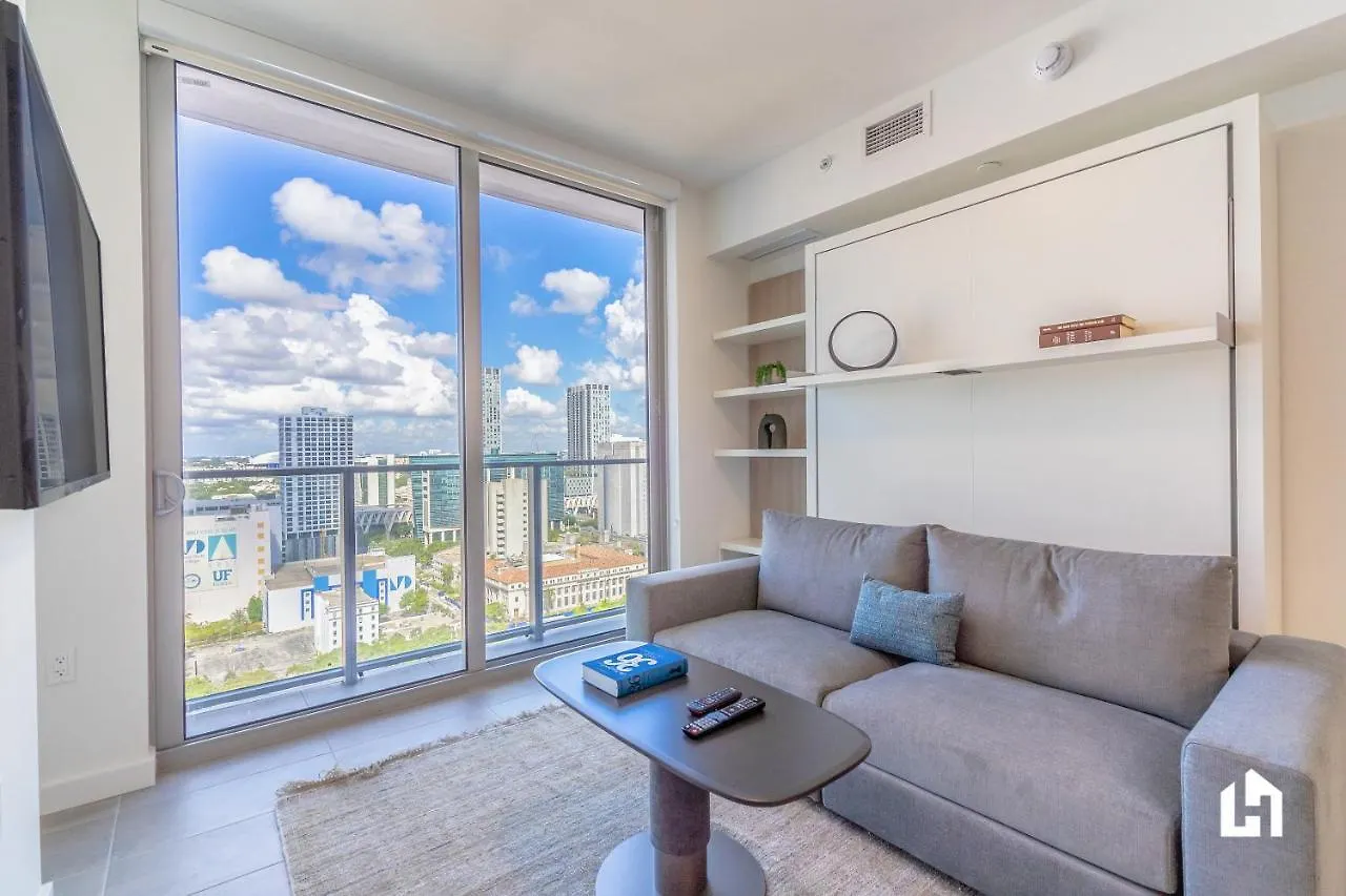 Unique Dt Apts With Amenities Like Pool, Gym, Restaurants & Cowork Lounge By Luahost Appartement Miami