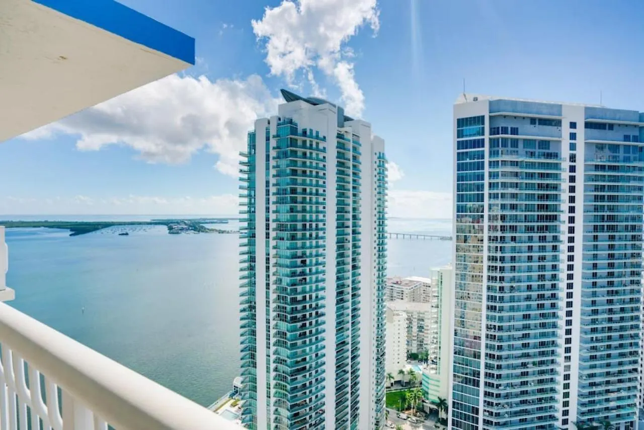 Penthouse With Ocean And Views In Lux Brickell Sleeps 4 Casa de Férias