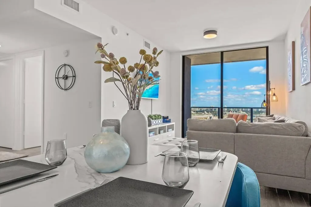 Апартаменты 2 Bedroom Luxury Oceanview Майами