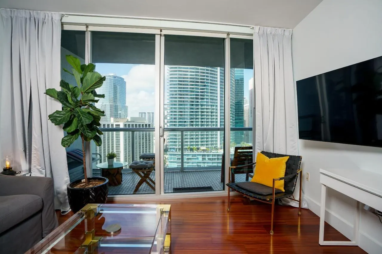 Apartment W-hotel Exclusive In Brickell *