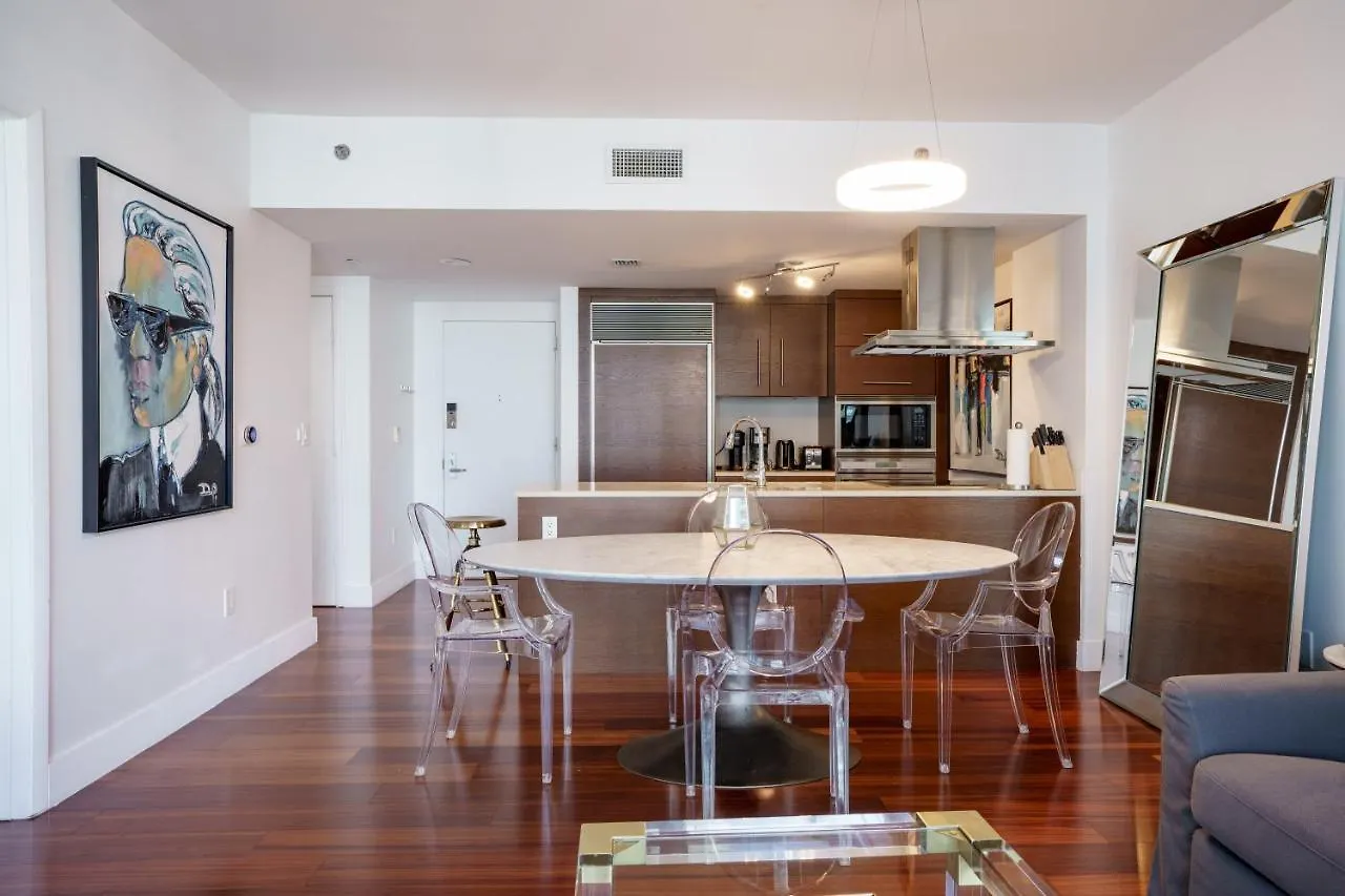 Apartment W-hotel Exclusive In Brickell Miami