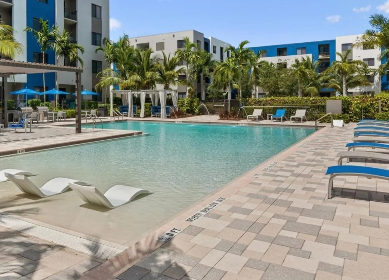 Doral 1br W Wd Pool Gym Nr Airport Mia-17 Apartmán *