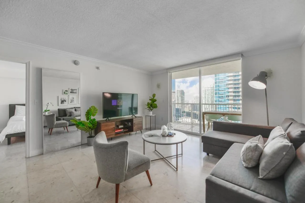 Apartman Centric Modern 40thfloor Brickell Free Parking By Palermo