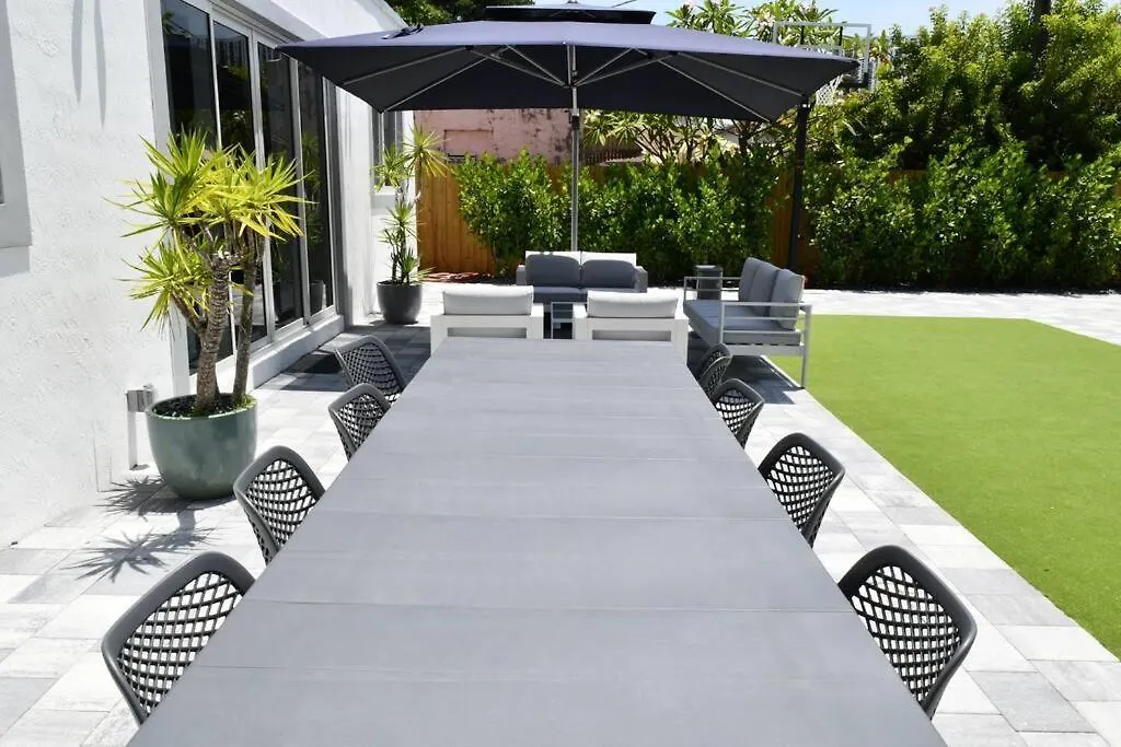 No Wynwood With Spacious Outdoor With Jacuzzi 度假居