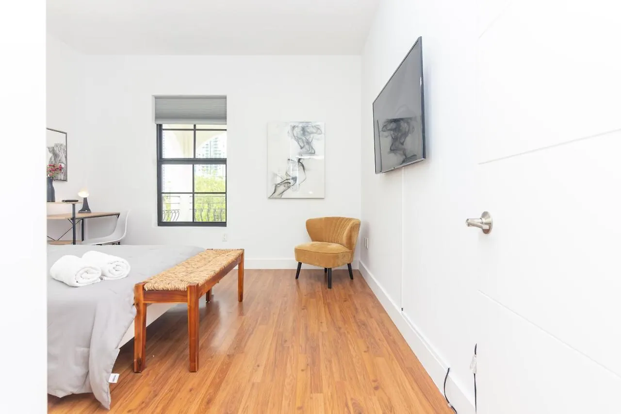 Apartment Downtown 2 Bedrooms - 10 Minutes To Beach - 5 Minutes To Wynwood Miami