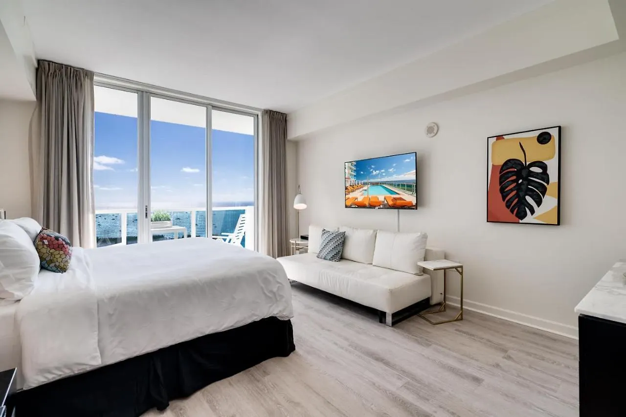 Ocean View Balcony Steps From Restaurants, Peacock Park & Marina Vakantiehuis Miami