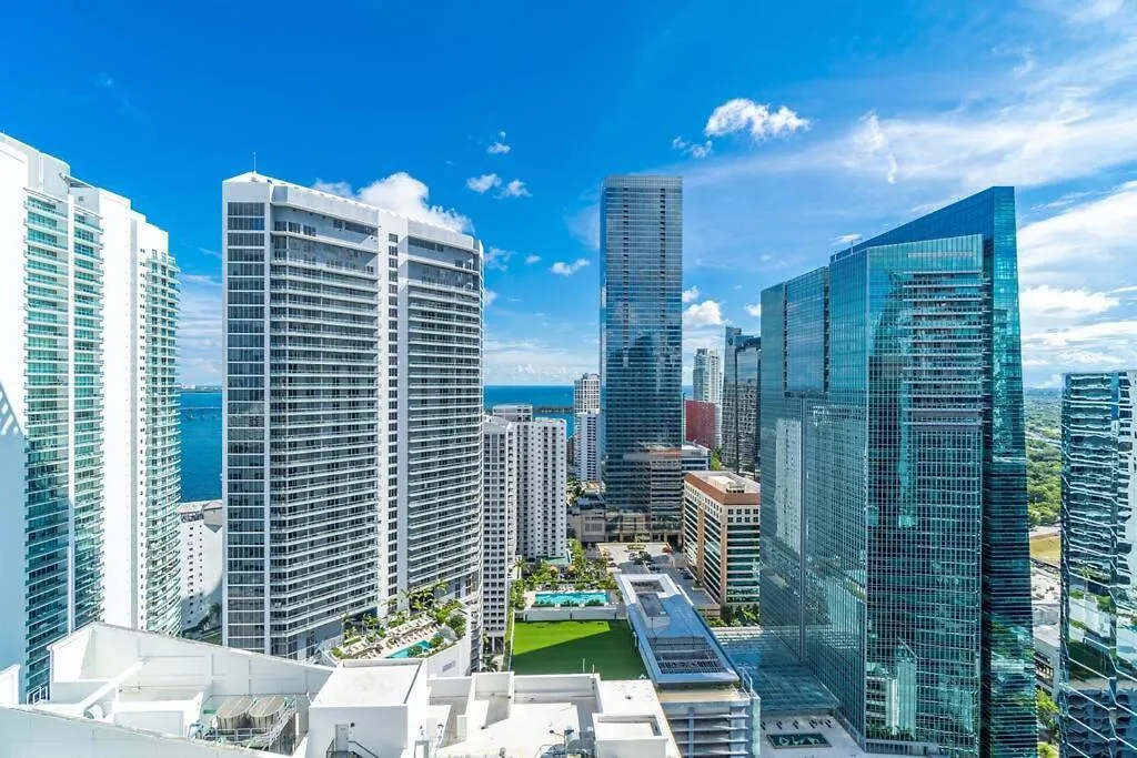 Appartement Stylish 2bed 2bath Over Brickell Skyline With Free Parking Miami