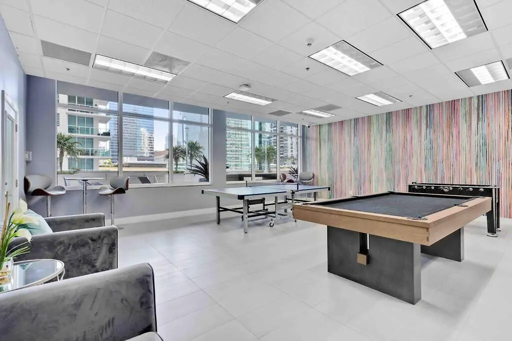 Appartement Stylish 2bed 2bath Over Brickell Skyline With Free Parking *