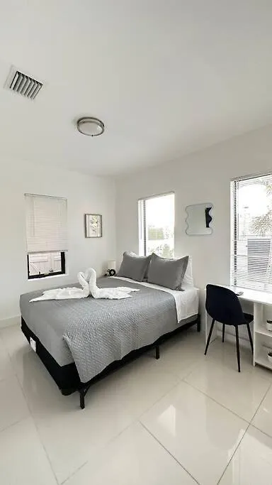 아파트 Stanza Hearth Of Design District And Wynwood, Parking, Laundry, Workstation, Fully Equipped Apts, 24/7 Guest Support #1