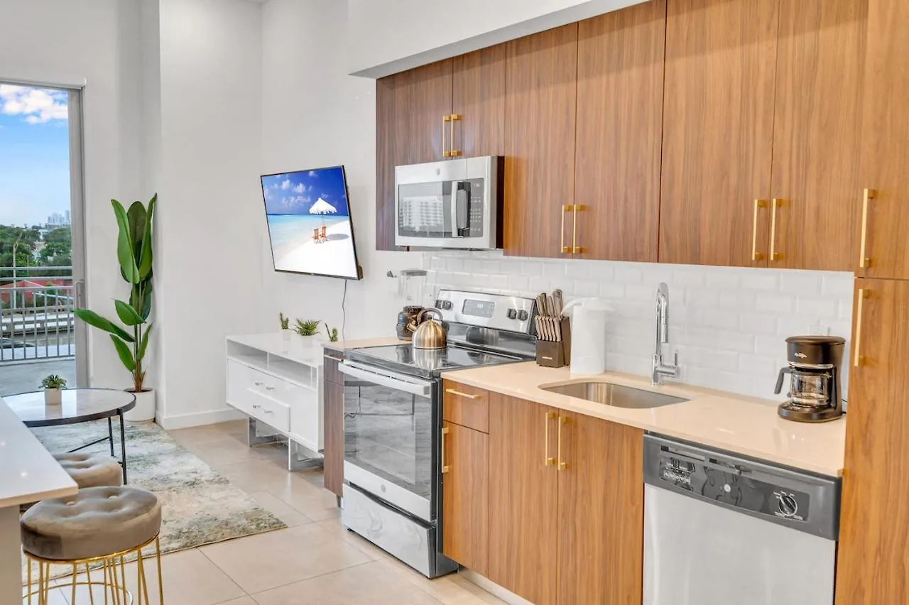 公寓 Modern Unit In Downtown With Free Parking 迈阿密