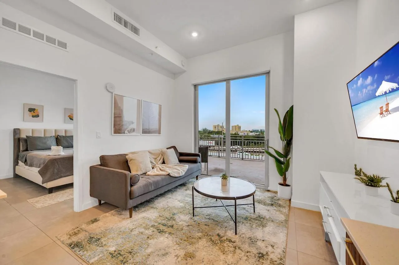 Modern Unit In Downtown With Free Parking 公寓 迈阿密