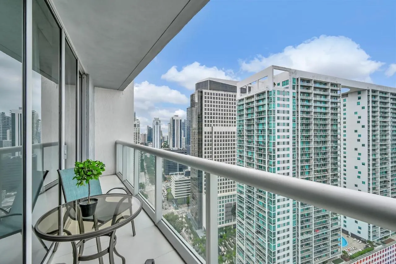 Apartmán Perfect One Bedroom At Icon Brickell Amazing Views Miami