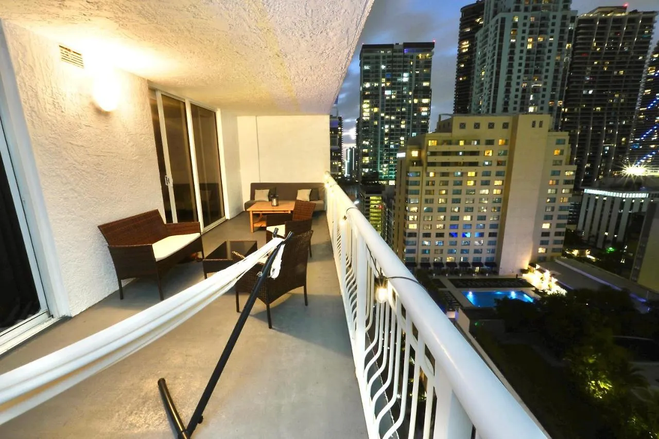 & Sea View+free Parking Modern Apartament Miami