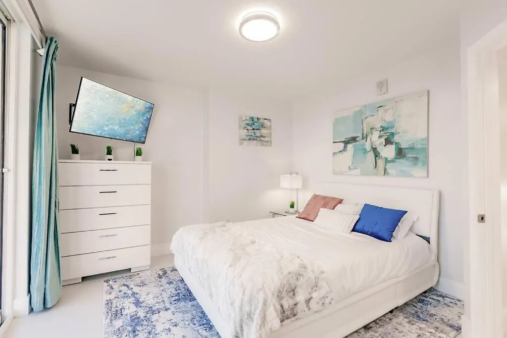 Appartement Upscale Brickell 3 Bedroom With Water Views And Free Parking