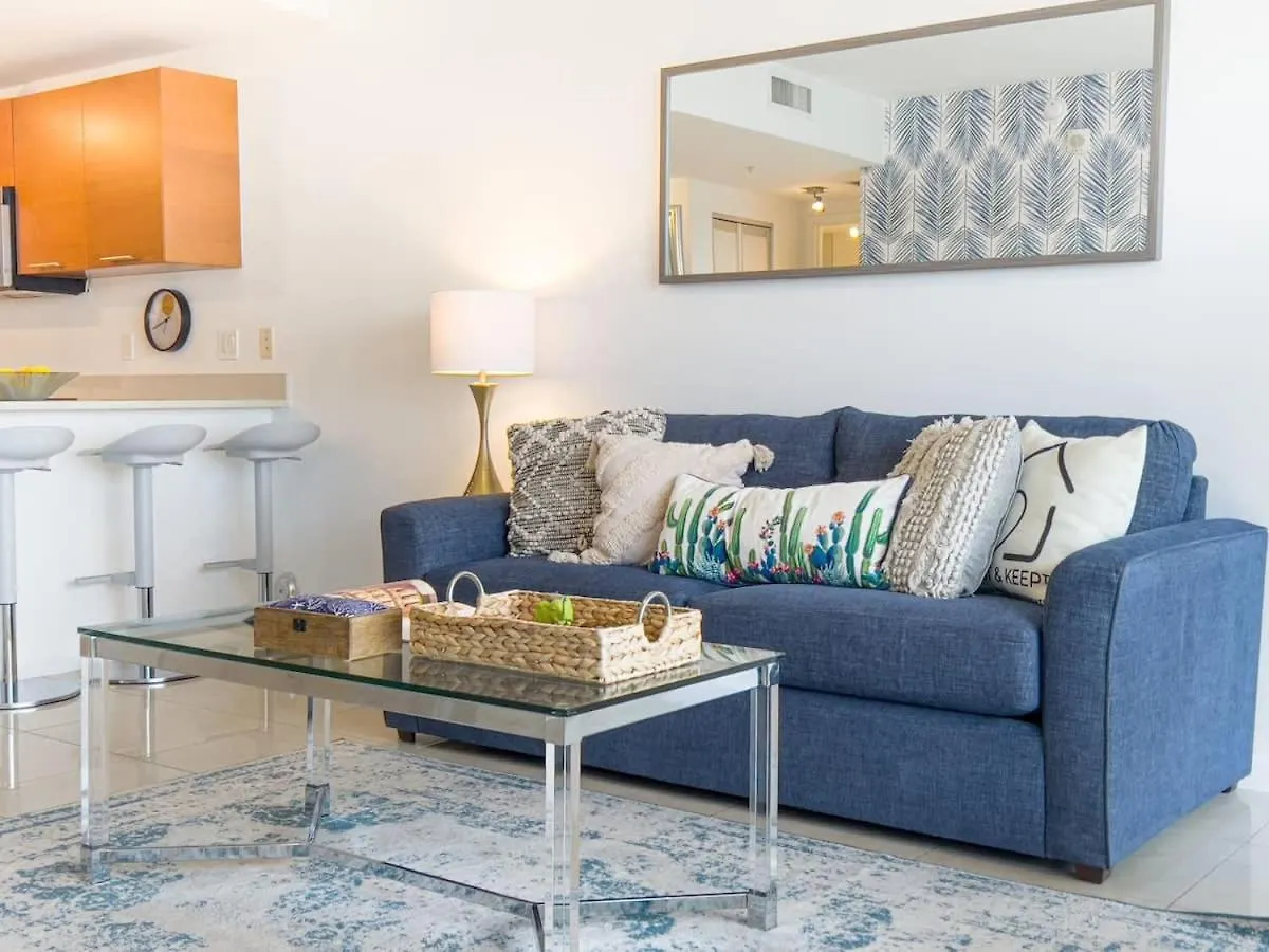 בית נופש Palm Place Heart Of With Parking Pool And Gym *