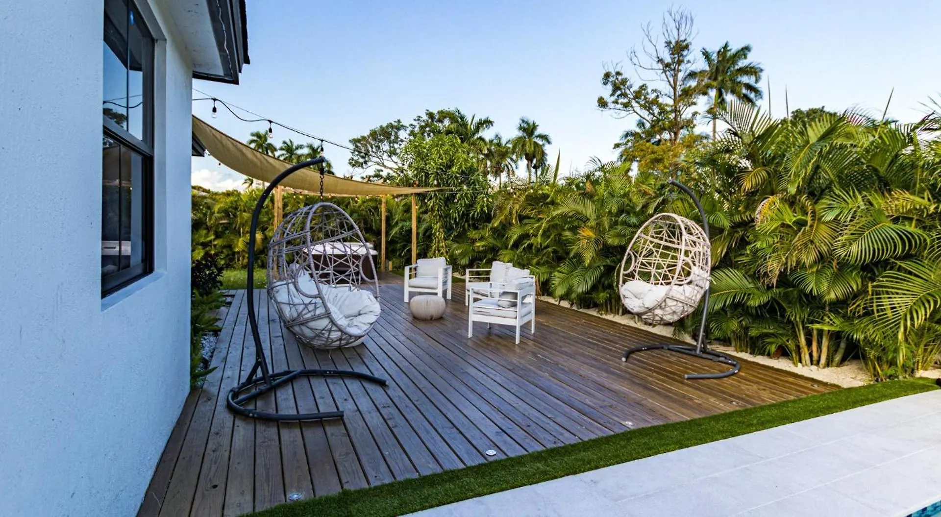 Tropical Wjacuzzi Big Terrace & Billiards Villa Miami