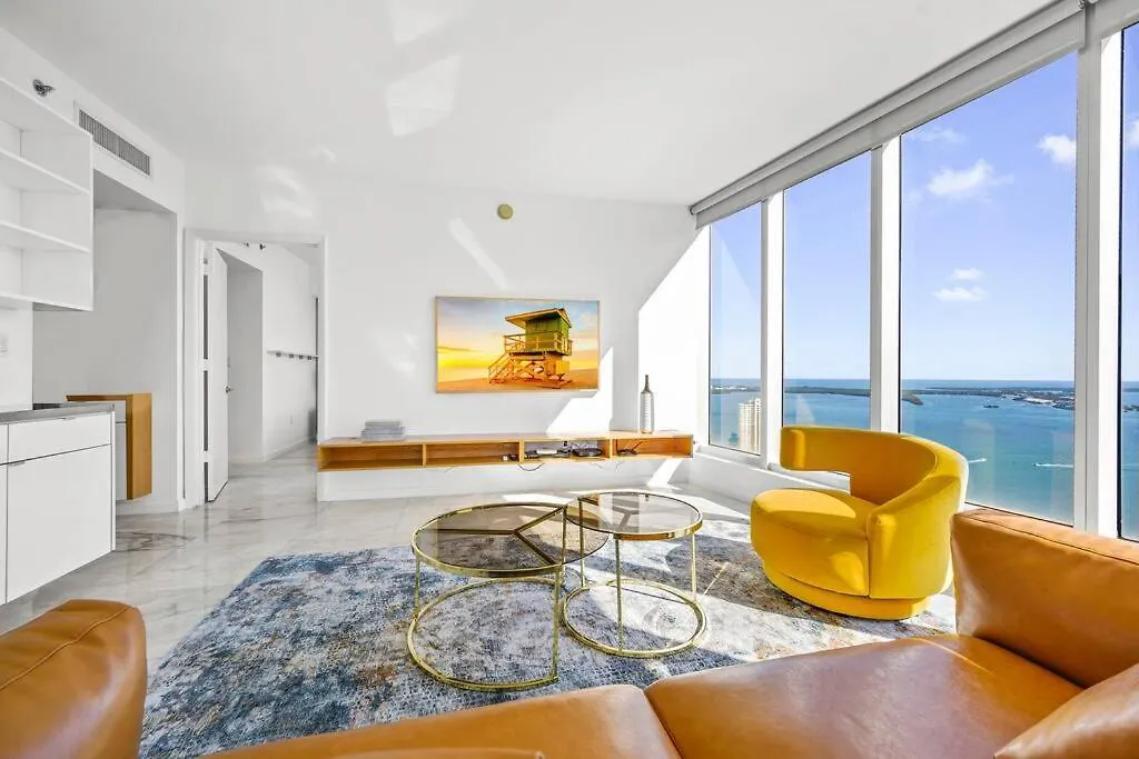 41st Floor Icon Brickell Corner 2 Bed/2bath With Bay And Cityview • 5 Star Apartman