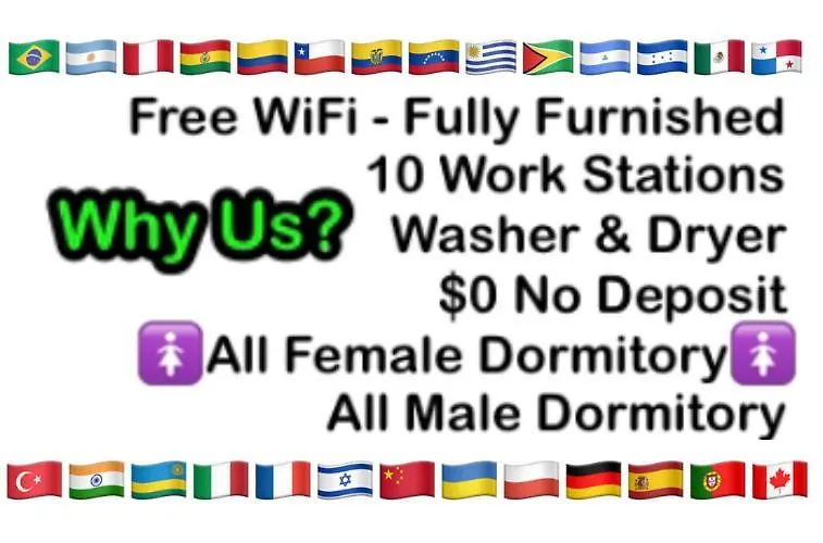 ホステル On A Budget - Free Dinner -coffee - Tea - Every Day-female Only Dorms - Men Only Dorms - Under New Management マイアミ