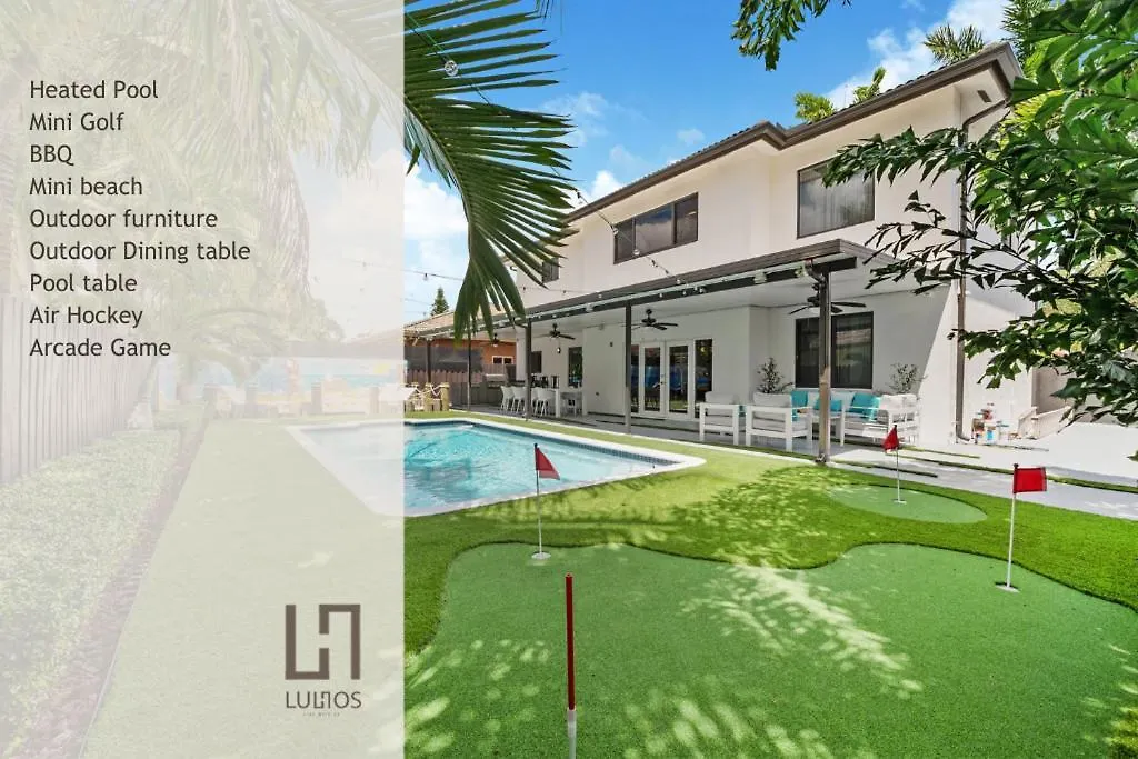 Luxury Oasis - Heated Pool, Game Extravaganza L44 Semesterbostad Miami