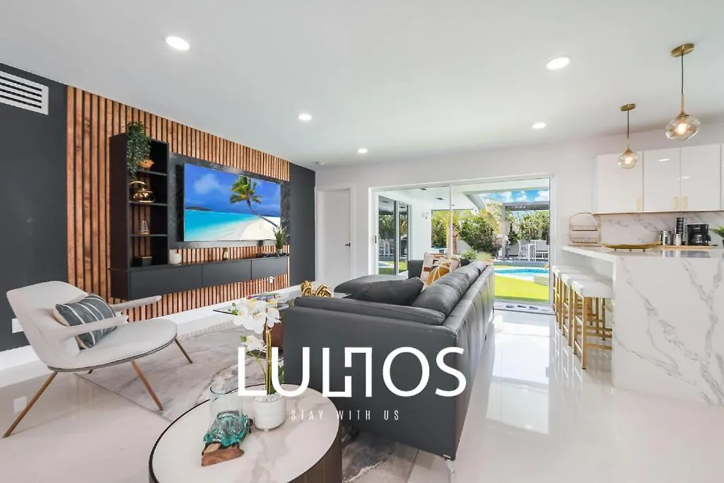 度假居 Stunning 5Br Heated Pool, Beach Access & Games L06 *