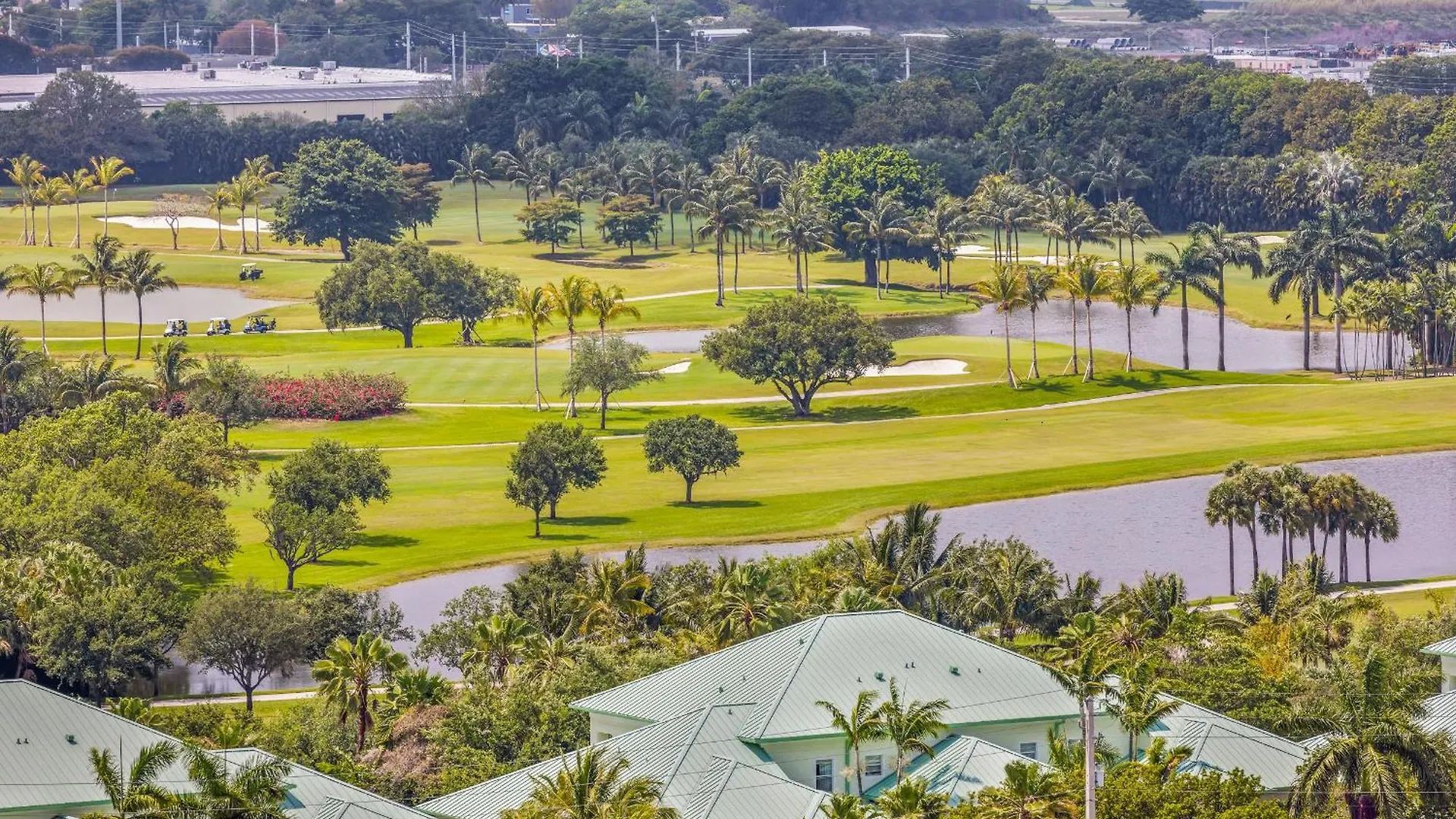 Modern Downtown Doral One-bedroom With Golf Course Views