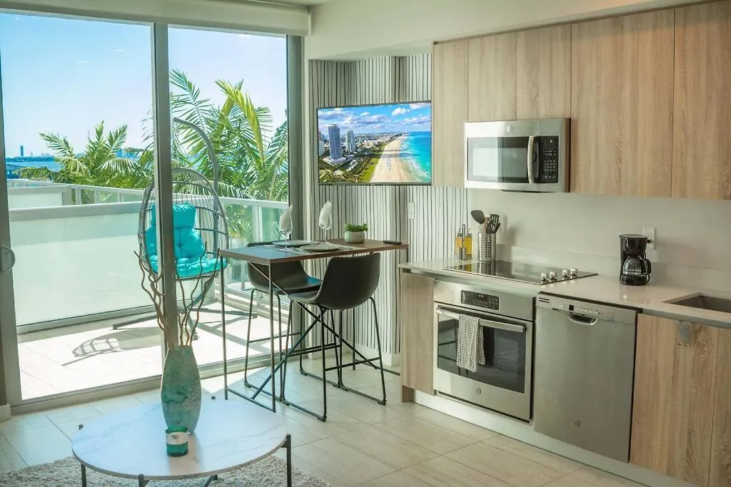 Luxury Oceanview At Design District מיאמי