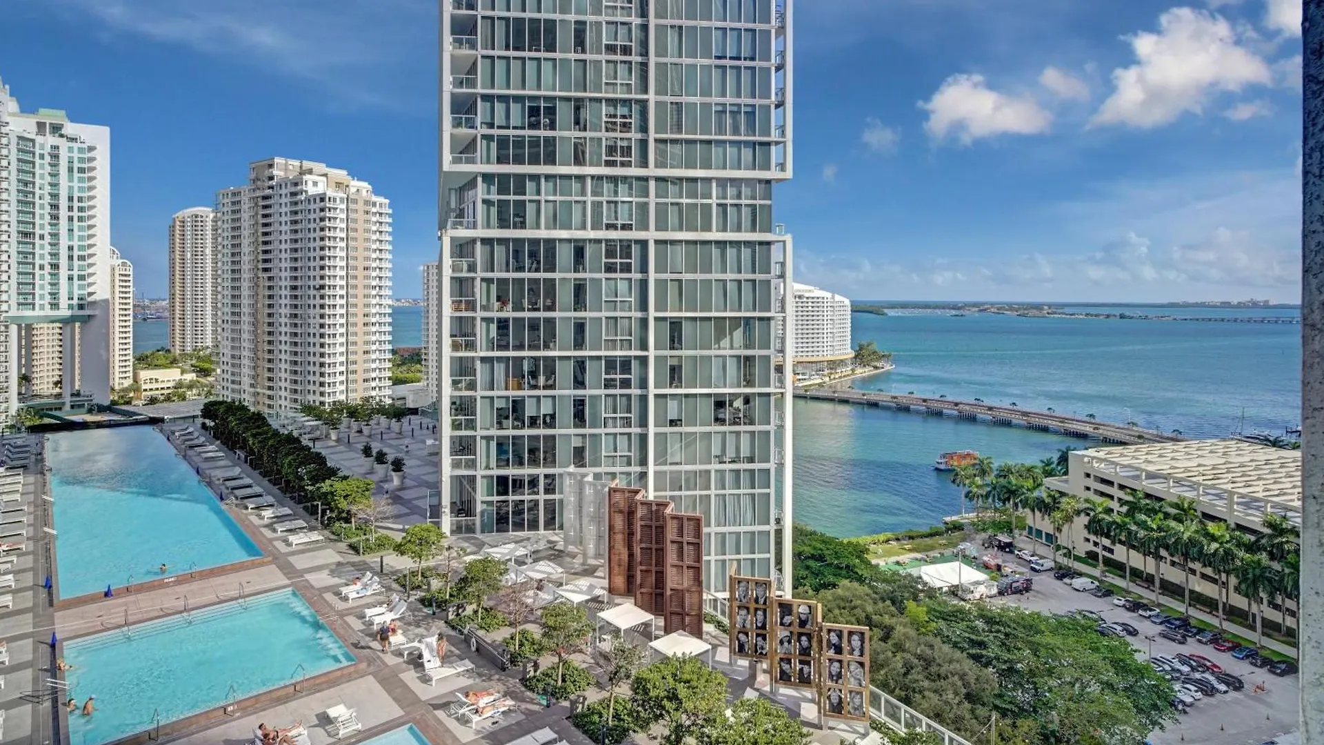 2b2b W Water View - Free Parking - Pool - Lux Nyaraló Miami