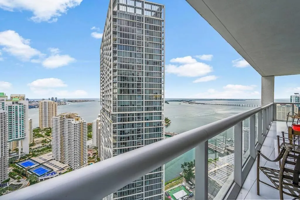 アパート 44th Floor Corner 2 Bdr• Icon Brickell• Ocean View And Free マイアミ