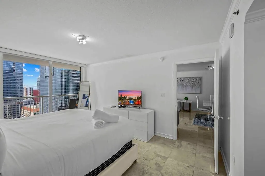 Exquisite 1 Bed • 33 Floor •brickell • Ocean Views Appartamento *