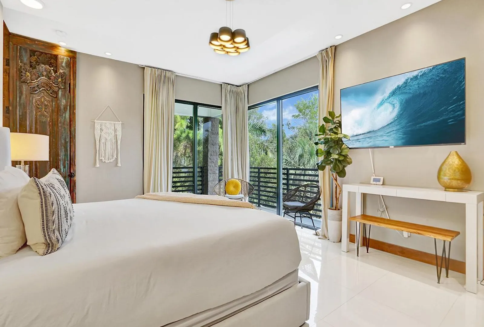 Experience Warmth & Comfort In Our Stylish Balinese Waterfront Villa