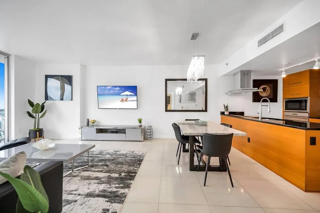 Apartman 38th Floor W With Amenities Miami