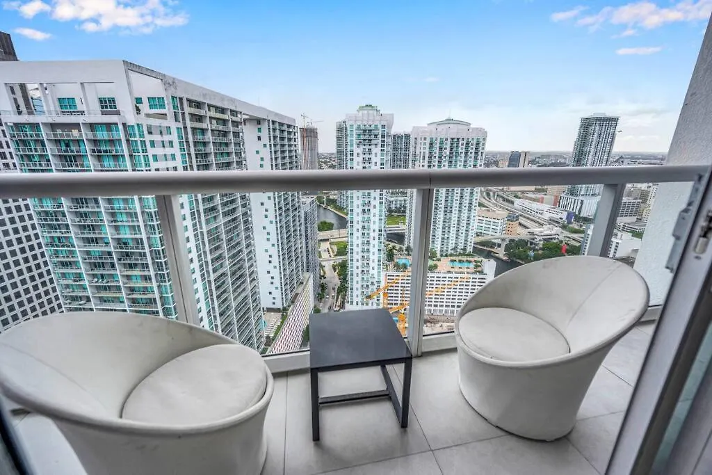 Apartman 38th Floor W With Amenities Miami