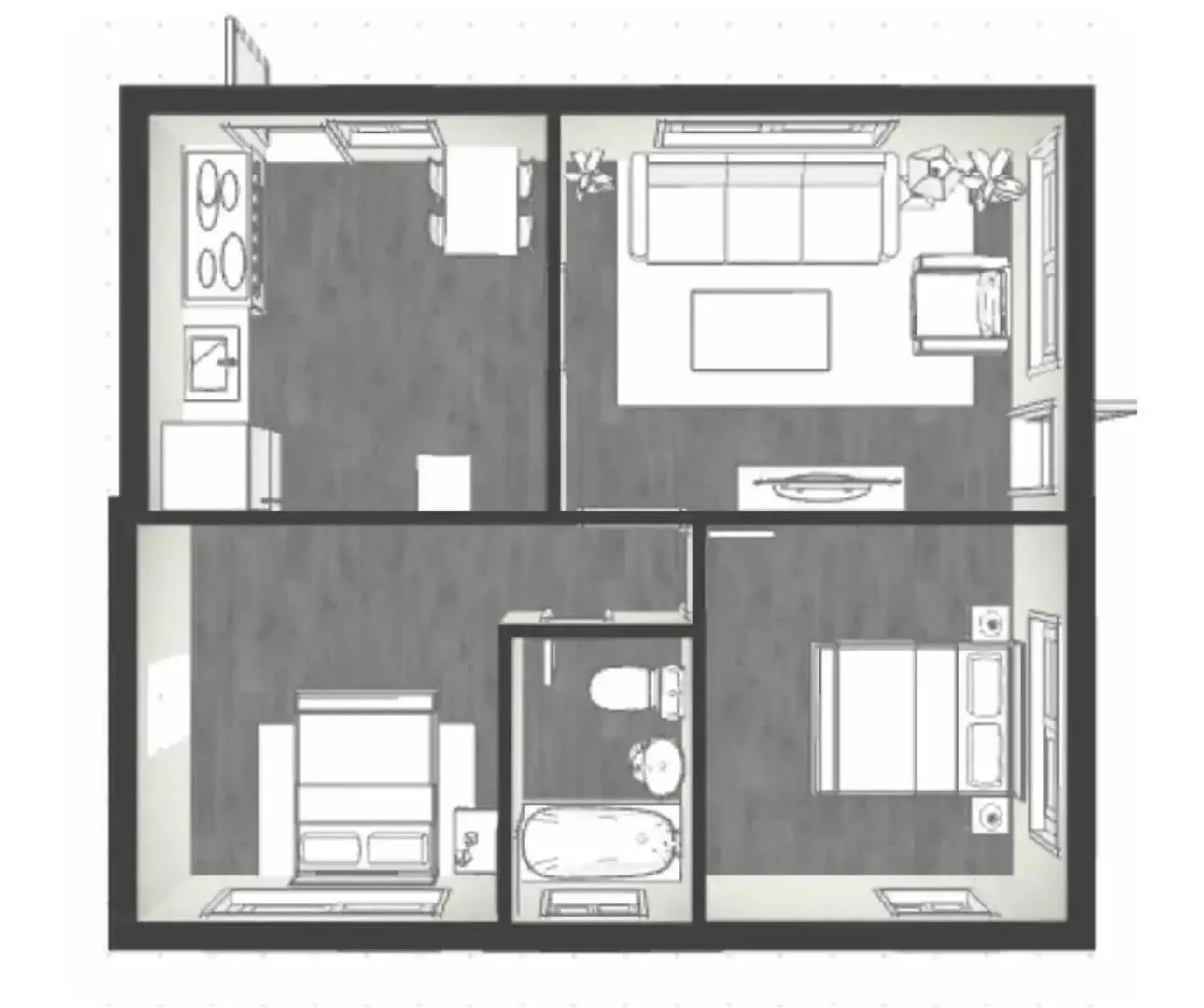 The Cherry Blossom House Apartment Miami
