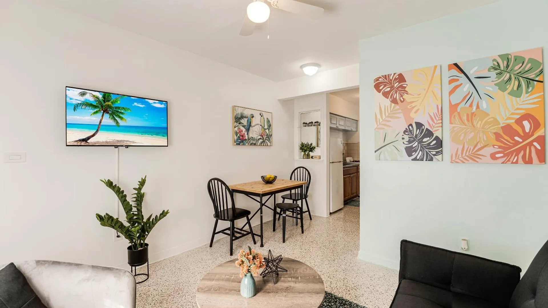Chic 1 Bedroom Apt With Botanical Vibes Near Brickell Appartement *